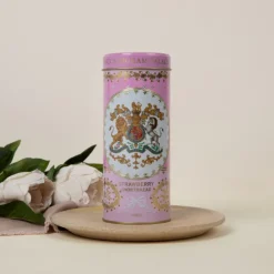 Buckingham Palace Strawberry And Clotted Cream Shortbread Biscuit Tin*Royal Collection Shop Hot