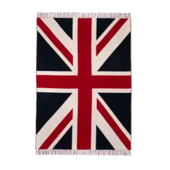 Buckingham Palace Union Flag Wool Blanket*Royal Collection Shop Discount