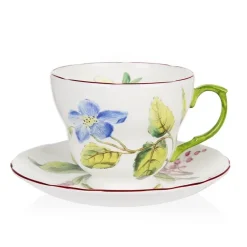 Chelsea Porcelain Teacup & Saucer*Royal Collection Shop Clearance