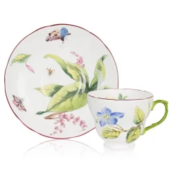 Chelsea Porcelain Teacup & Saucer*Royal Collection Shop Sale
