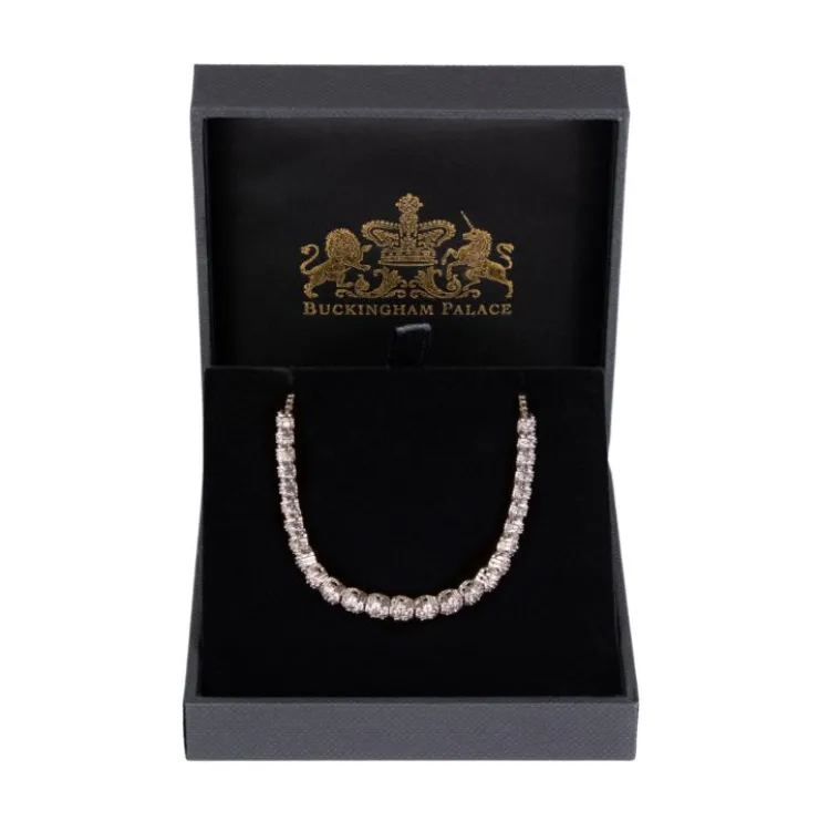 Crystal Flower Friendship Bracelet*Royal Collection Shop New