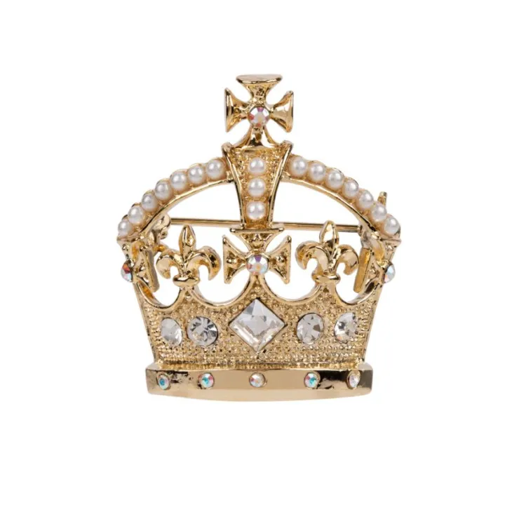 Gold Crown Brooch*Royal Collection Shop Outlet