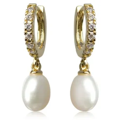 Gold Pearl Earrings*Royal Collection Shop