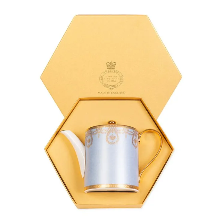 Imperial Russian Blue Coffee Pot*Royal Collection Shop Sale