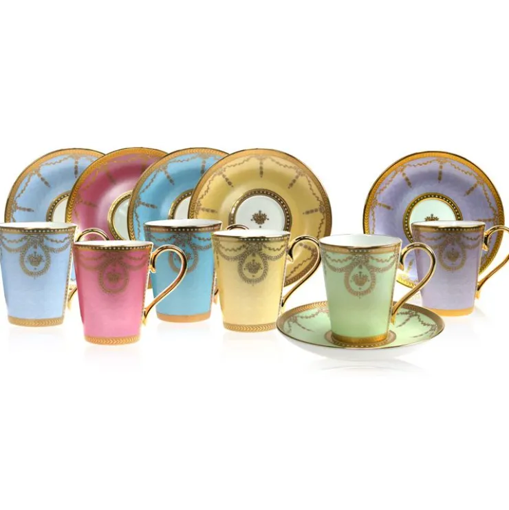 Imperial Russian Coffee Cup And Saucer Set*Royal Collection Shop Online