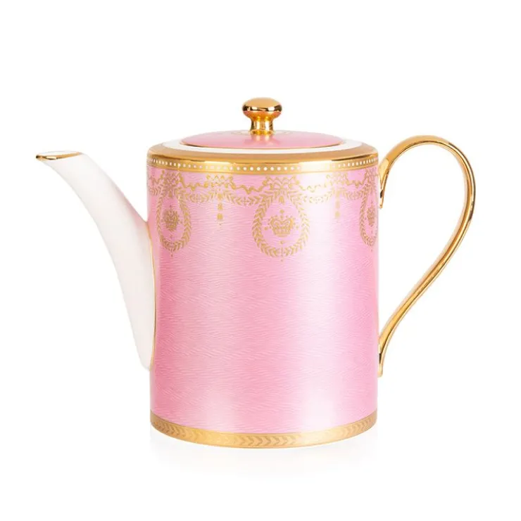 Imperial Russian Pink Coffee Pot*Royal Collection Shop Online