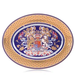 Longest Reigning Monarch Oval Charger*Royal Collection Shop