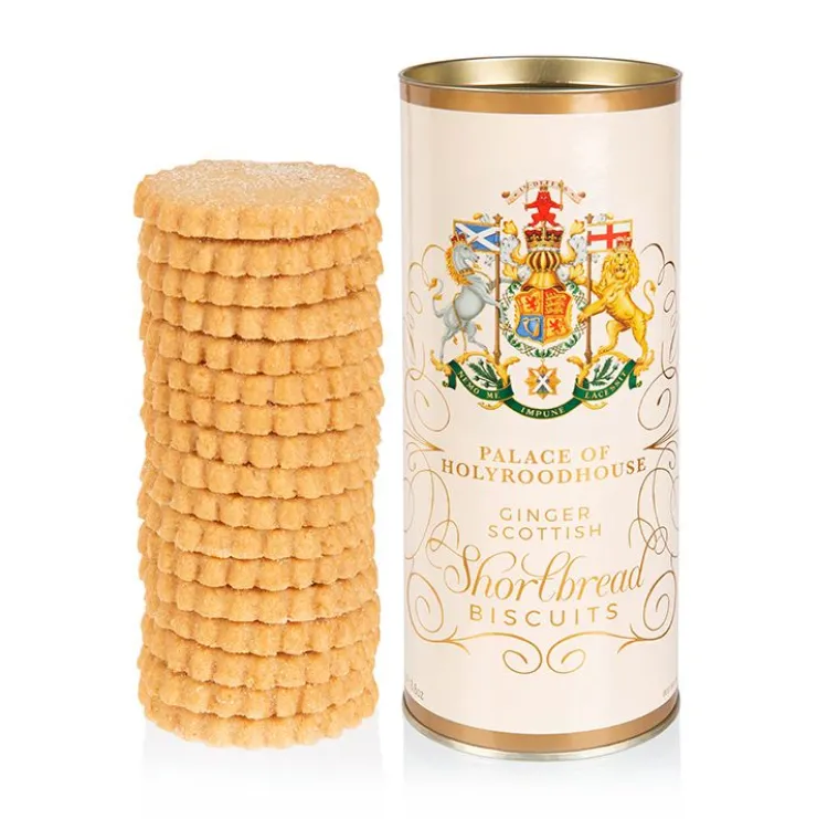 Palace Of Holyroodhouse Ginger Shortbread Tube*Royal Collection Shop Discount
