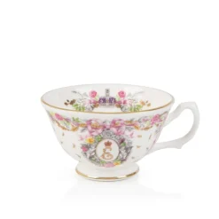 Queen Elizabeth Ii Commemorative Teacup And Saucer*Royal Collection Shop Clearance