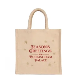 Seasons Greetings Juco Bag*Royal Collection Shop New