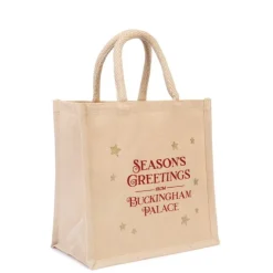 Seasons Greetings Juco Bag*Royal Collection Shop New