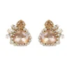Vicki Sarge Pink Stud Earrings*Royal Collection Shop Best